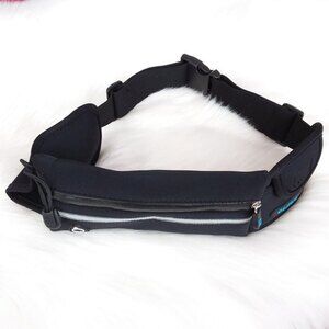 CosFash Black Small Multi-compartment Belt Bag
